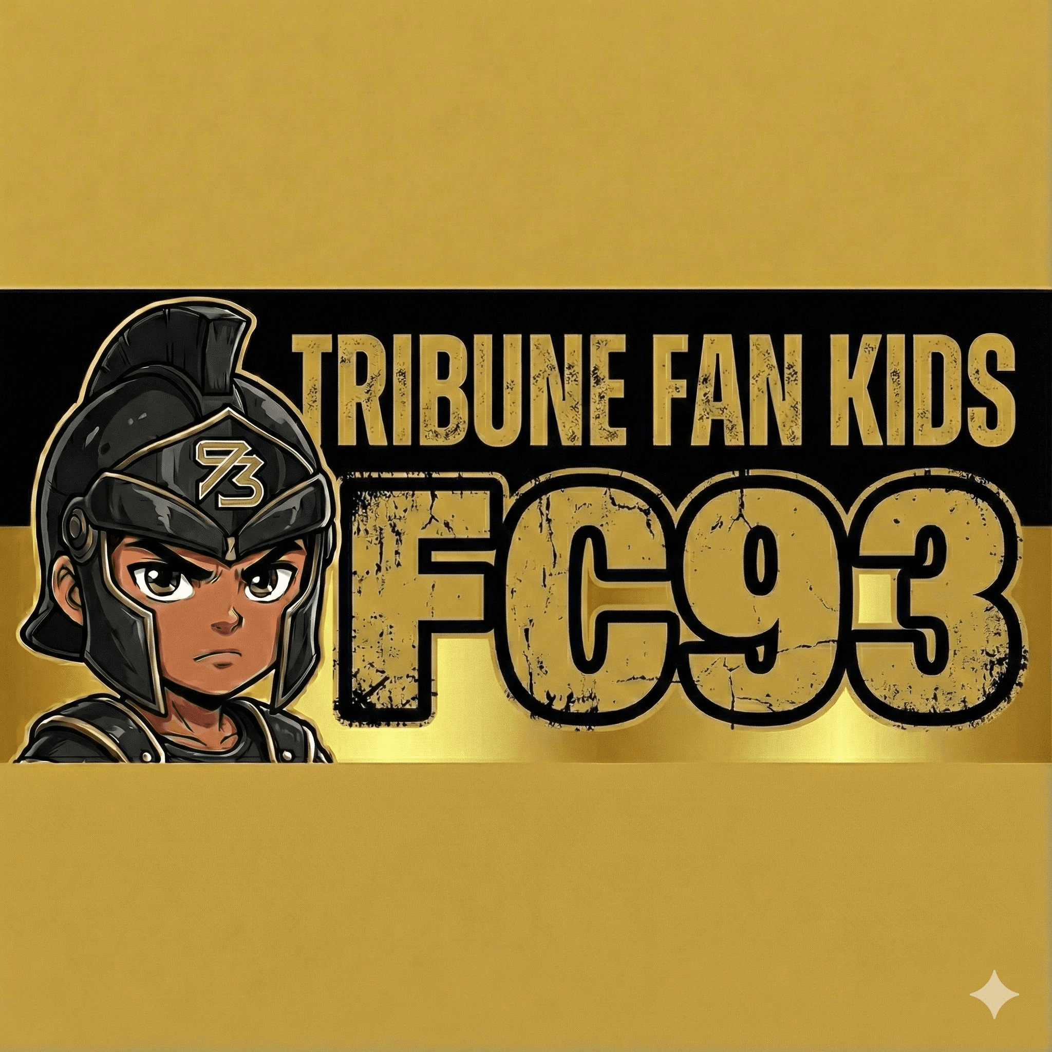 Tribune Fan Kids avec le FC93